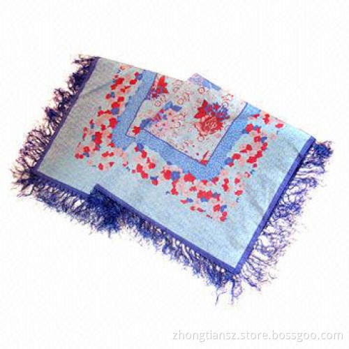 Cotton Scarf, Made of 100% Cotton, with Nice Printing, Customized Requirements are Accepted